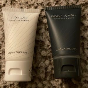 Aromatherapy Travel size lotion and body wash